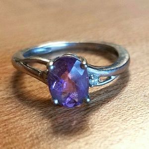 PRICE DROP-Amythest Size 7 Women's Ring